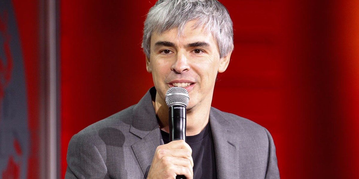 Alphabet CEO Larry Page.