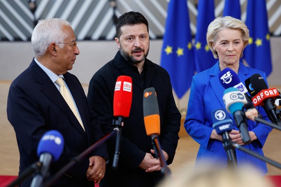 "ZAHVALNI SMO SAD" Zelenski na samitu EU u Briselu: Najvažnije je da Rusija ne povrati zamrznutu imovinu