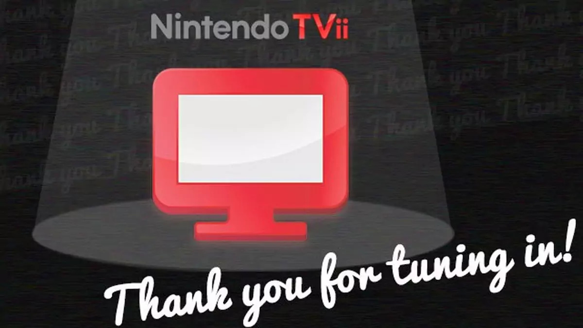 Koniec TVii - Nintendo zamyka usługę na dobre
