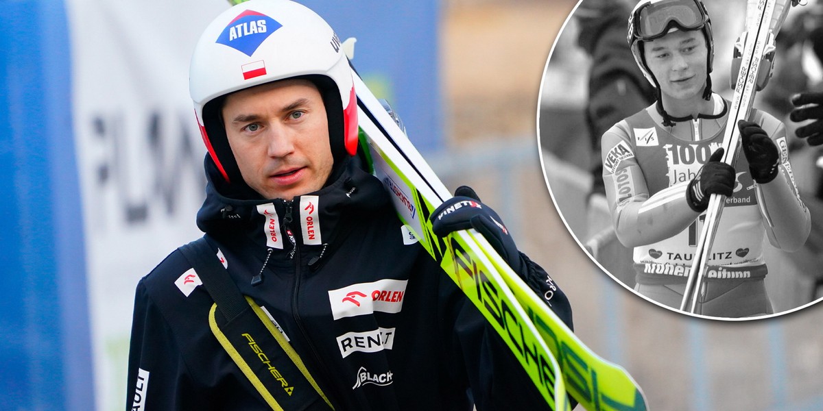 Kamil Stoch wspomniał Mateusza Rutkowskiego.