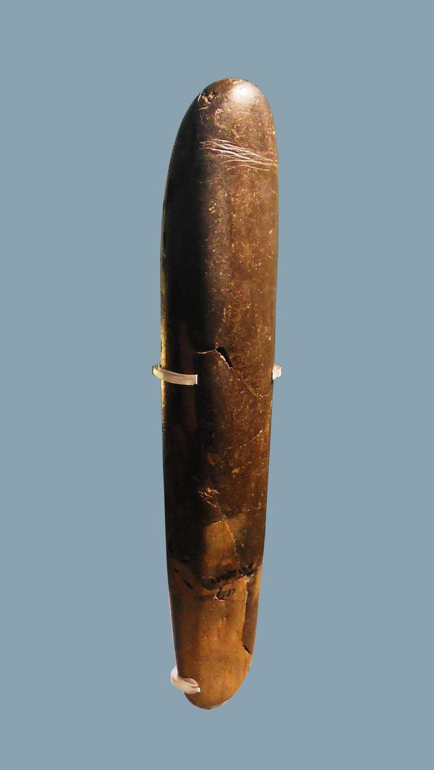 Za najstarszą zabawkę erotyczną uznaje się kamienny członek odnaleziony przez archeologów w Jurze Szwabskiej. Ma 20 cm i prehistoryczny rzeźbiarz ( lub rzeźbiarka) starannie go wypolerował.