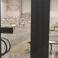 Koronavírus: a Hungexpo G pavilonját egészségügyi ellátóhellyé alakítják