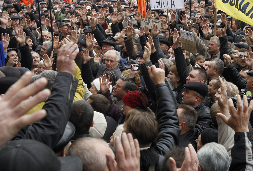 Trwają protesty weteranów Czarnobyla