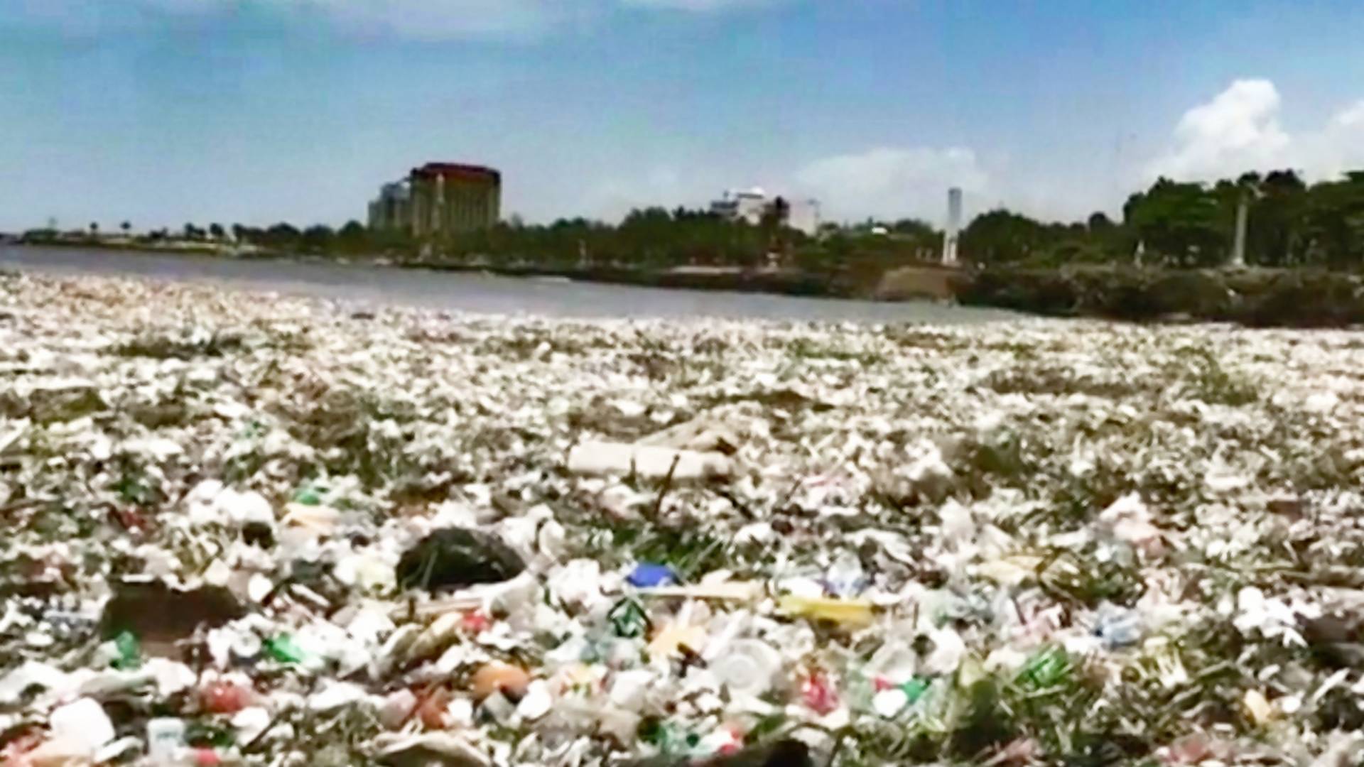 Fale niosą tony śmieci. Wstrząsające nagranie z karaibskiej plaży [WIDEO]