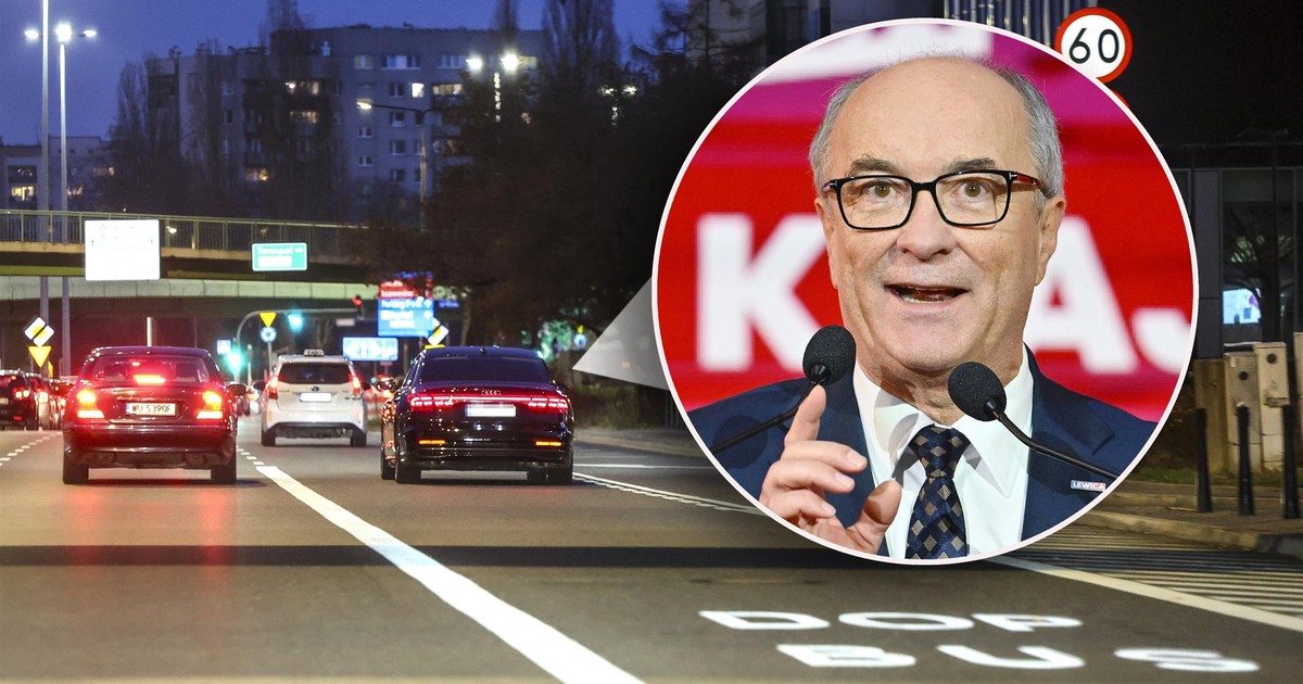 Czarzasty złapany na drodze. Takie zachowanie marszałkowi nie przystoi