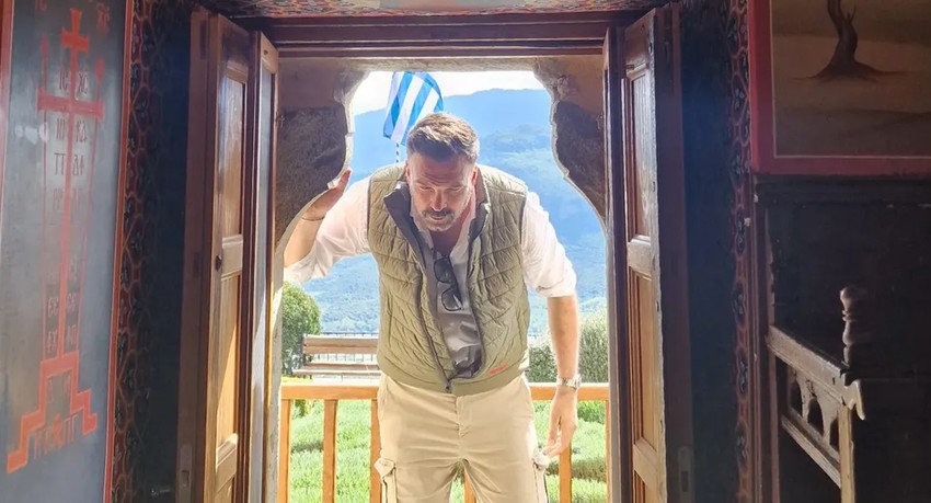 Ivan Bosiljčić obilazi svetinje u Grčkoj