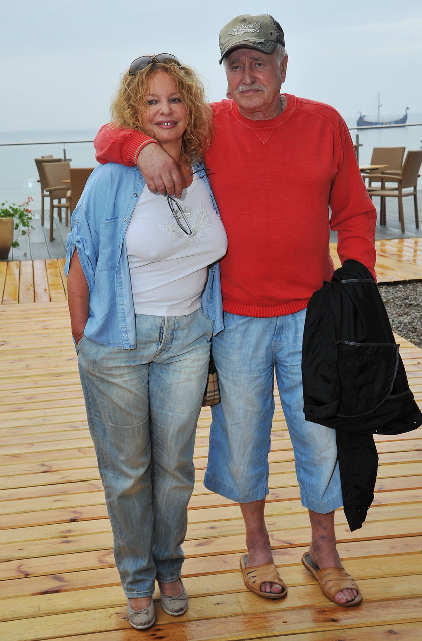 Jan Nowicki i Małgorzata Potocka