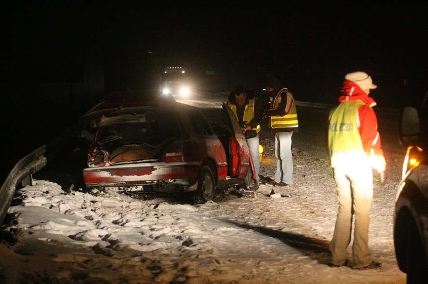 Kobieta w ciąży walczy o życie. Tragiczna noc pod Ostródą