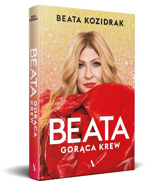 "Gorąca krew" okładka autobiografii Beaty Kozidrak