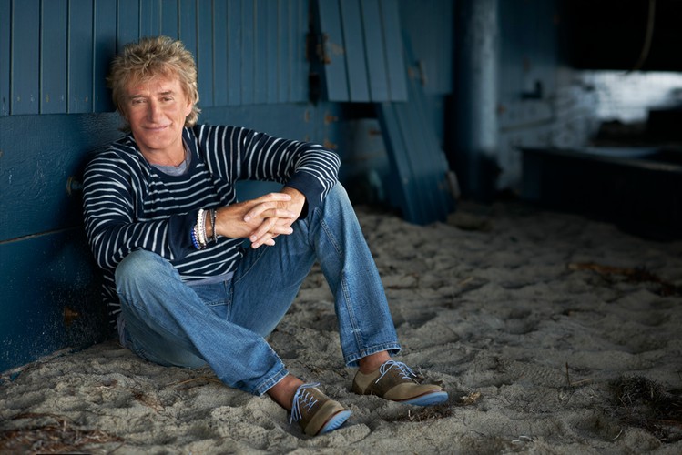 Rod Stewart na zdjęciach z sesji do albumu 'Time'