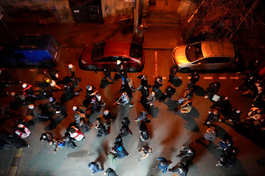 Protesti u Tbilisiju, Gruzija, 4. decembra