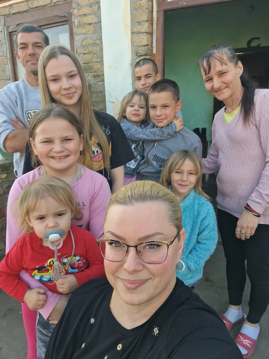 Marina sa porodicom Krstić