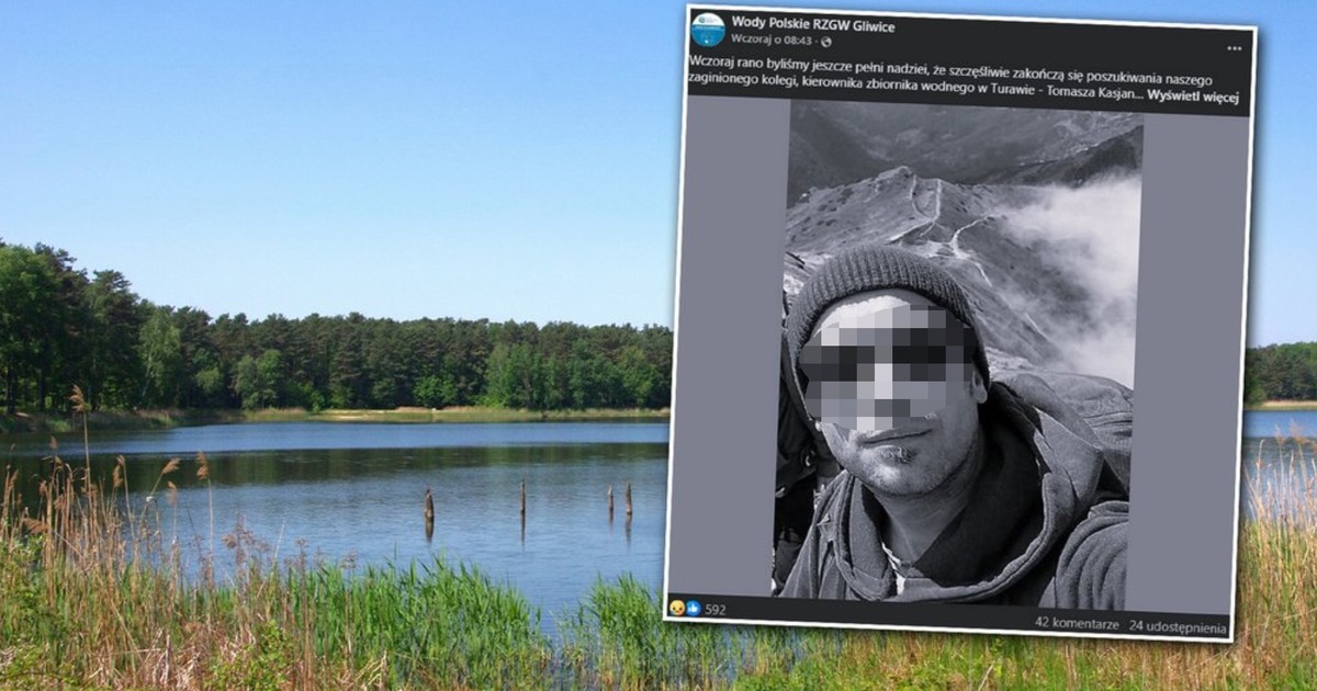 Tragedia w Opolu. Nie żyje zaginiony kierownik zbiornika wodnego