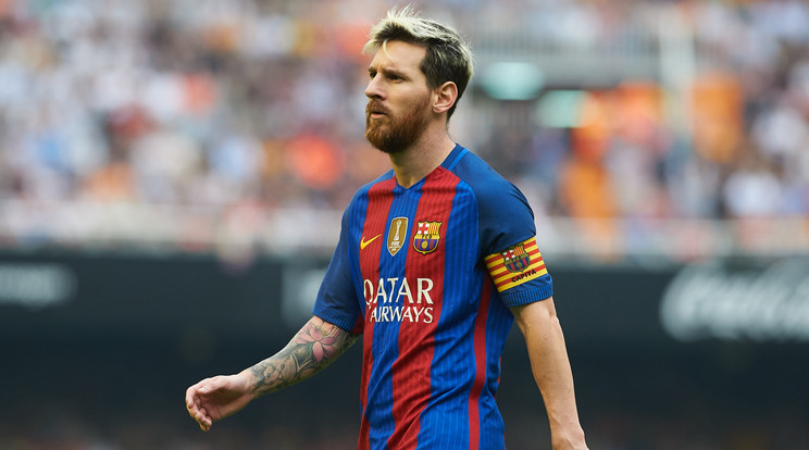 Messi talán még nem is gondolkodott abban, hogy sportágat váltson /Fotó: AFP
