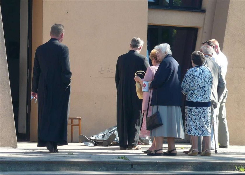 Śmierć w kościele