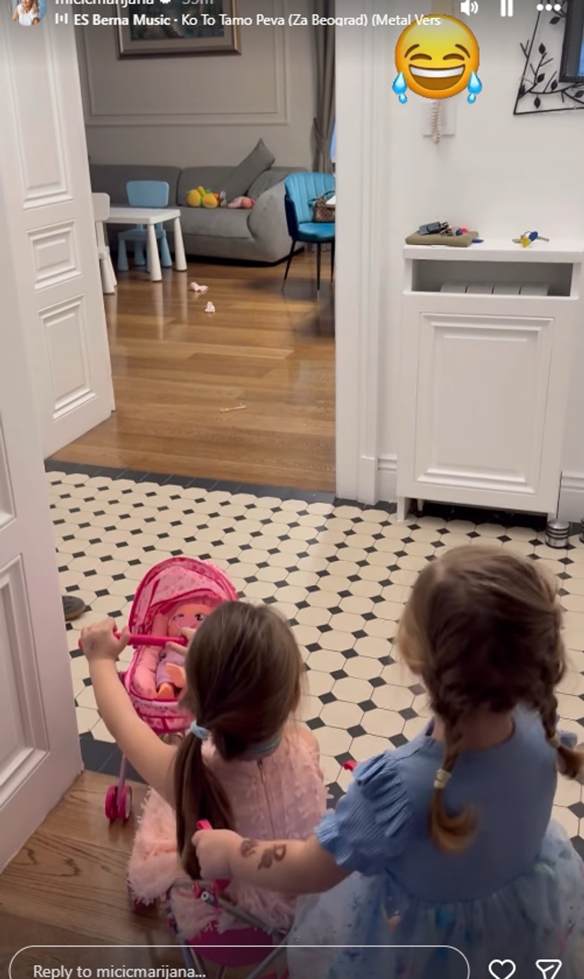 Marijana Mićić pokazala ćerke