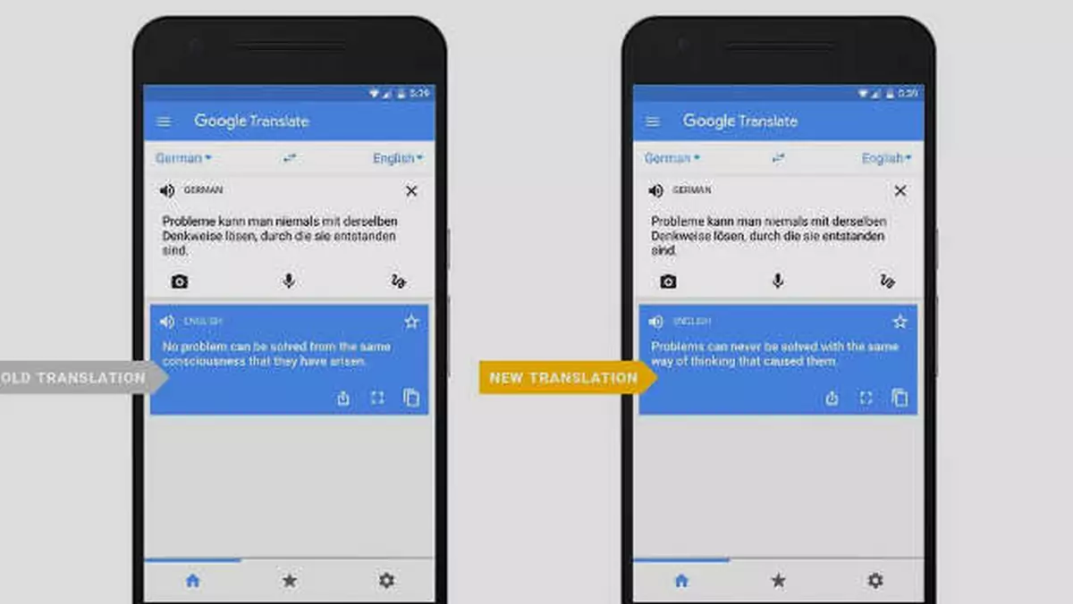 Google Translate będzie lepiej tłumaczyć tekst