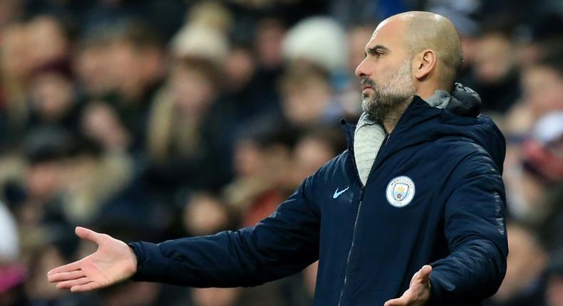 Pep Guardiola saw his Manchester City side's title challenge falter in a 2-1 defeat to Newcastle