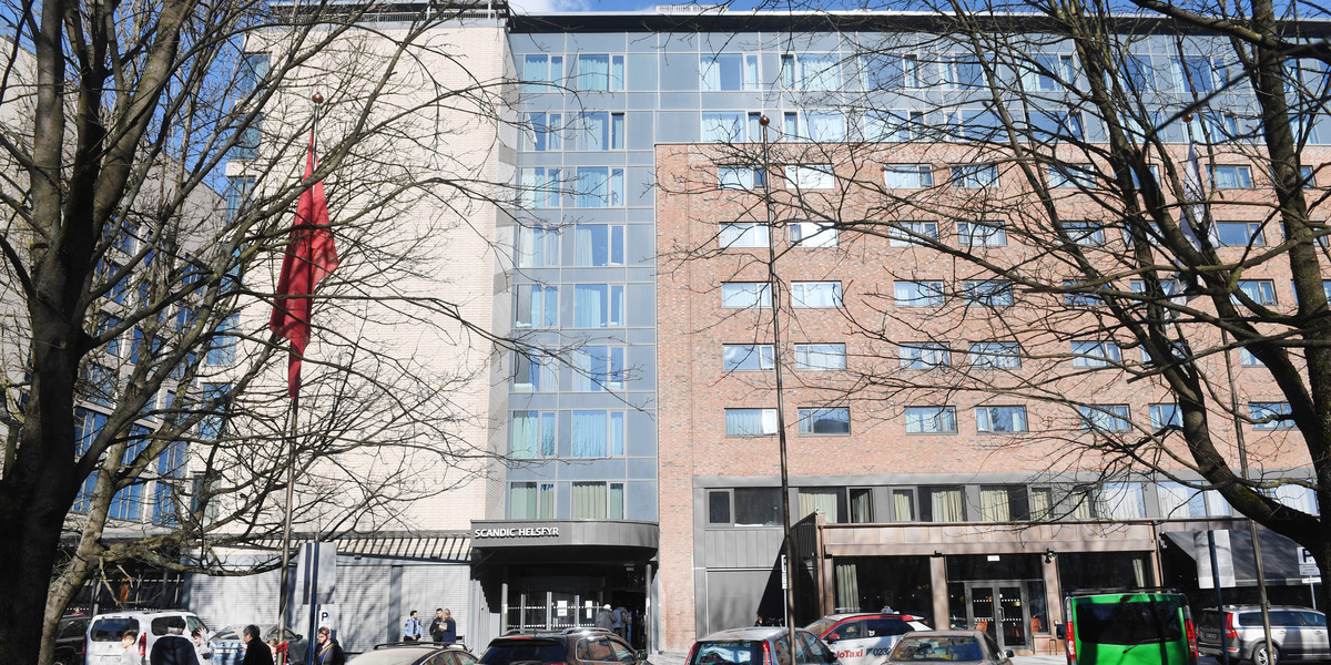 Tuż po wybuchu wojny w Oslo utworzono tymczasowe centra dla uchodźców m.in. w tym hotelu. Teraz takie ośrodki mają być budowane przez gminy.