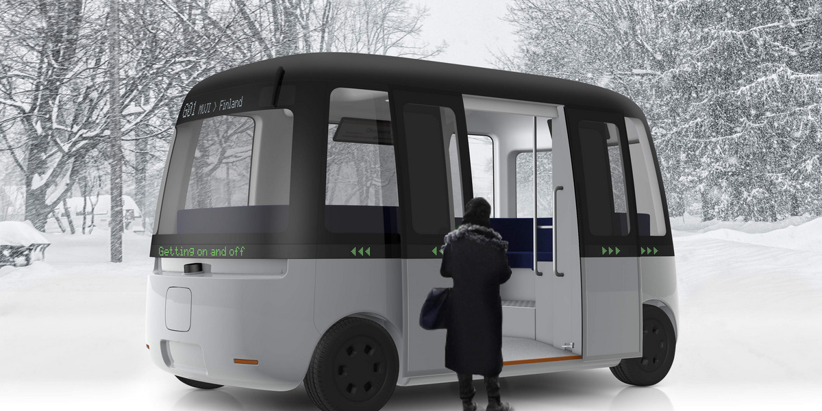 Pojazd Muji ostanie zaprezentowany publiczności po raz pierwszy w marcu 2019 r. w Helsinkach. W listopadzie , w ramach testów, ma zacząć wozić pasażerów trzech fińskich miast