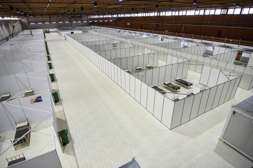 Novi Sad, privremena bolnica