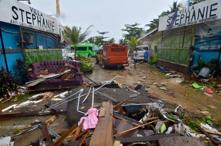 tsunami, Sunda, Indonezja