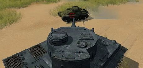 Screen z gry "Tank Combat"