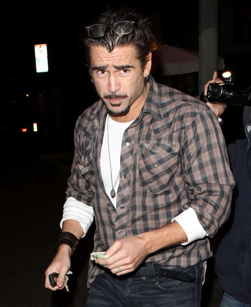 Colin Farrell w Krakowie. Czy on się nie boi?