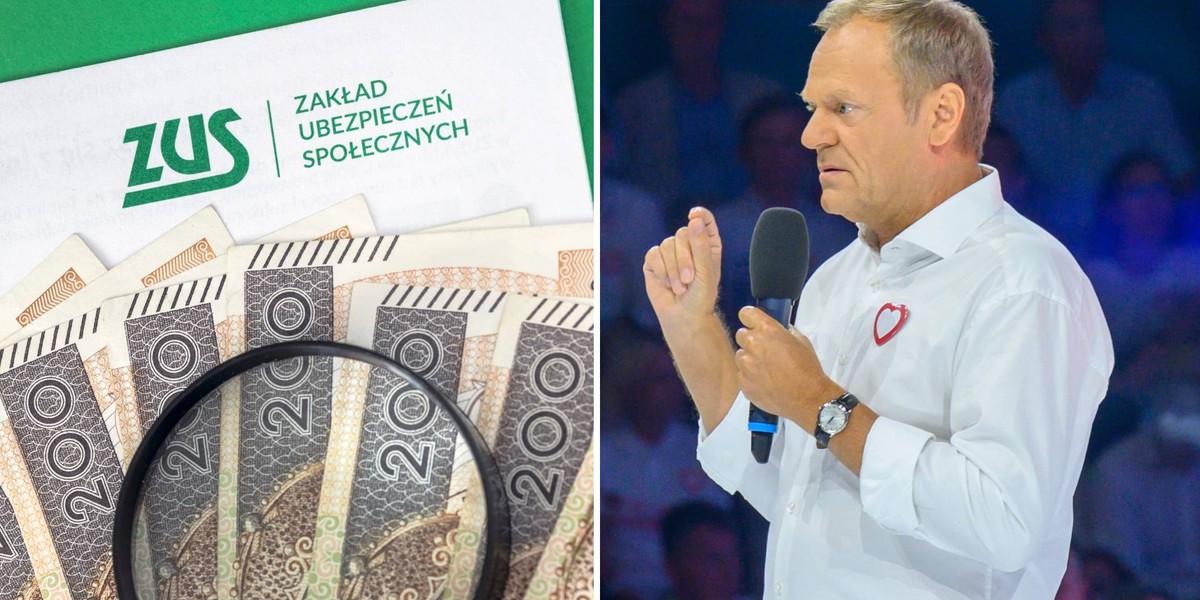 Donald Tusk składa obietnice wyborcze przedsiębiorcom. Dużo dotyczy ZUS