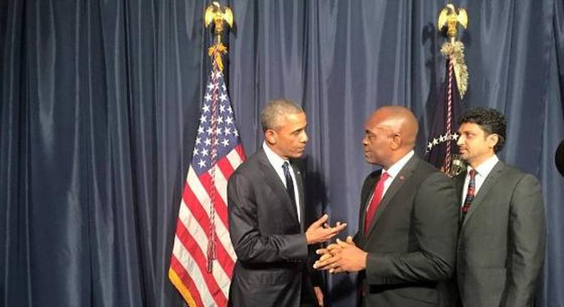 Tony Elumelu meets US President, Barack Obama