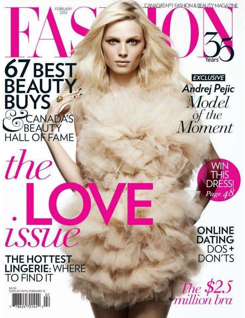 Andrej Pejic Fashion luty 2012