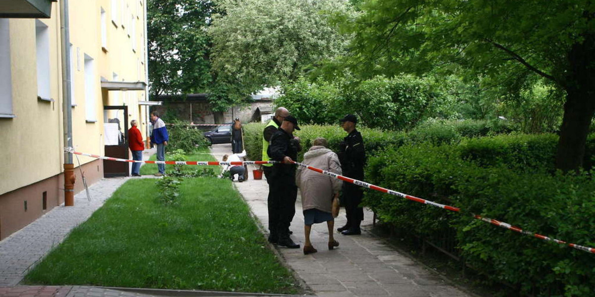 Wybuch bomby zniszczył blok