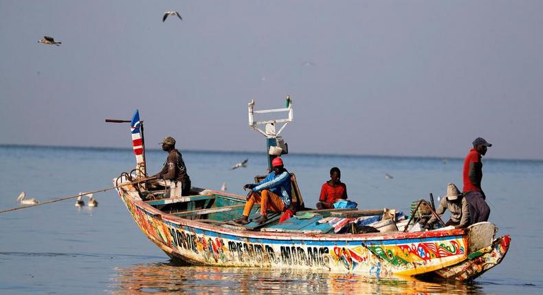Une mystérieuse maladie frappe des pêcheurs sénégalais revenant de la mer. REUTERS/Zohra Bensemra
