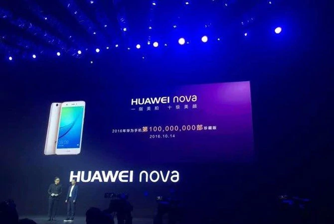 Huawei pochwalił się 100 mln sprzedanych w tym roku smartfonów w trakcie chińskiej premiery modelu Nova