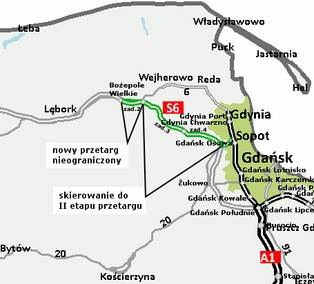 Nowy odcinek S6 i planowana Via Maris. Resort infrastruktury próbuje udobruchać Pomorze