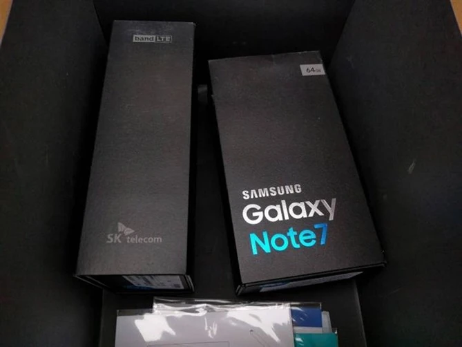 Opakowanie Galaxy Note 7