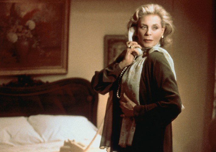 Lauren Bacall w filmie 'Miłość ma dwie twarze'