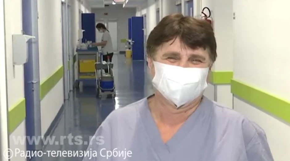 Radmila Tiosavljević, spremačica na dečjem odeljenju