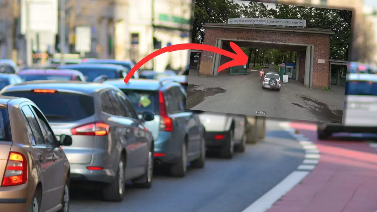 Kierowcy wpadli na genialny pomysł (fot. Google Street View)