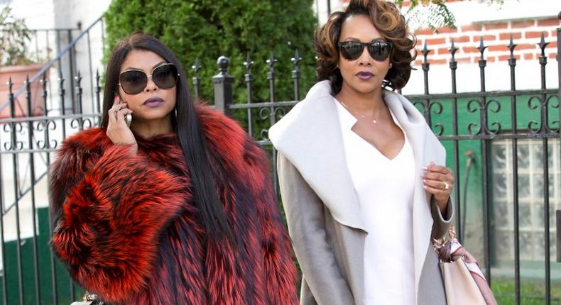 Taraji P Henson and Vivica Fox in tonight's episode of Empire