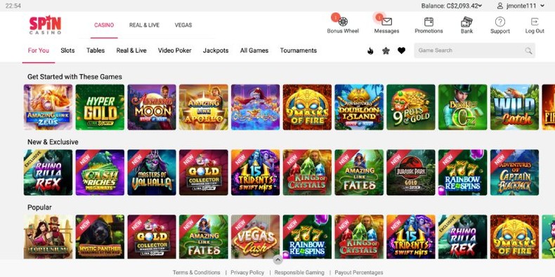 spin casino