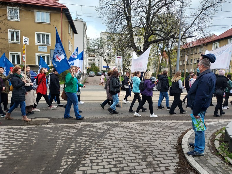 Krakowianie z wyrozumieniem przyjęli protest, który zablokował kilka ulic w centrum