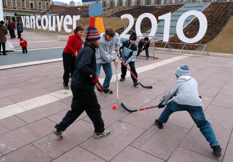 Przygotowania do olimpiady w Vancouver 2010.