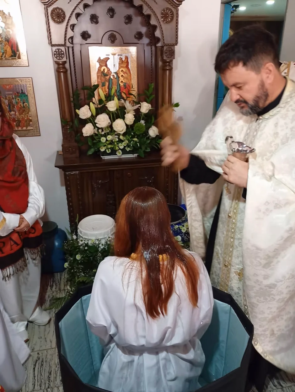 Pravoslavno krštenje u Kolumbiji