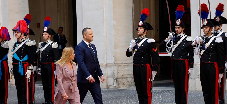 Karol Nawrocki u Giorgii Meloni w Palazzo Chigi. Pierwsze takie spotkanie