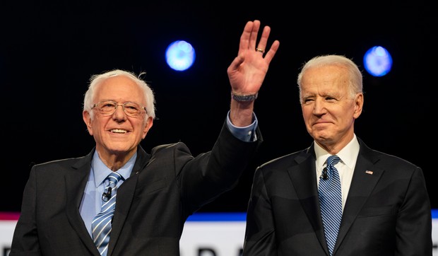 Berni Sanders i Džozef Bajden