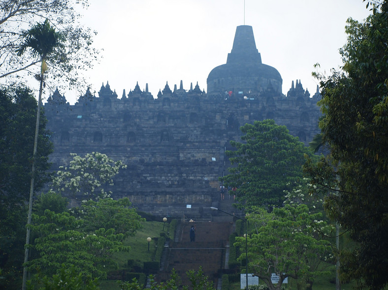 Borobudur zbudowano z kamienia bez zaprawy, fot.  Anna Białek