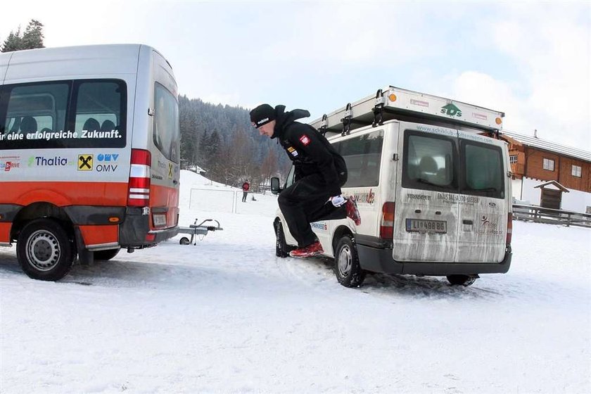 Adam Małysz po TCS trenuje w Ramsau