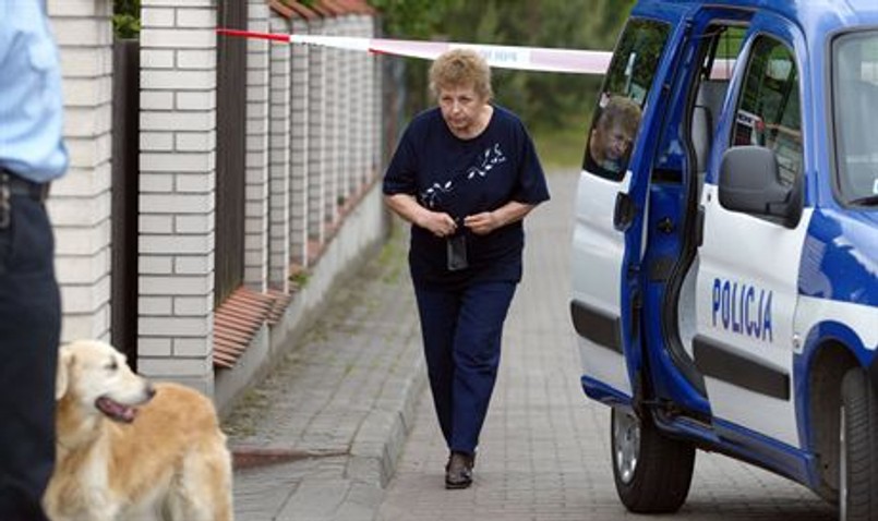 Wizja lokalna w domu Blidów