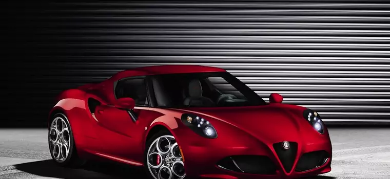 Alfa Romeo 4C oficjalnie